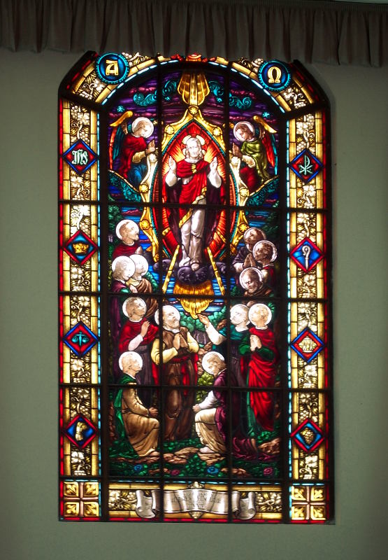 Window in All Souls Chapel