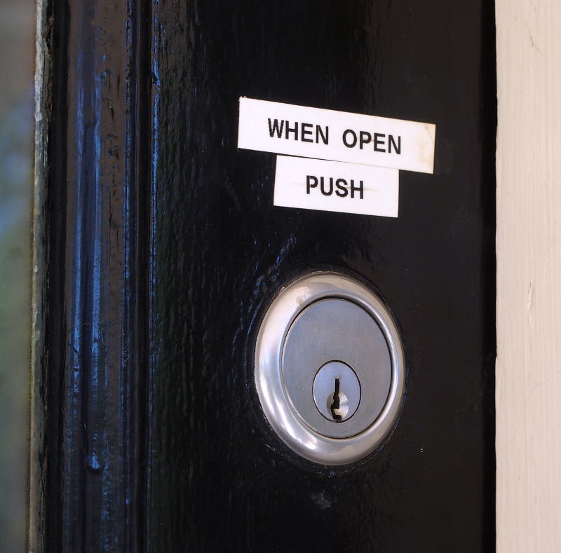 Unnecessary sign