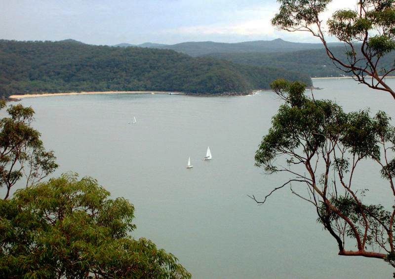 Broken Bay from Challenger Head