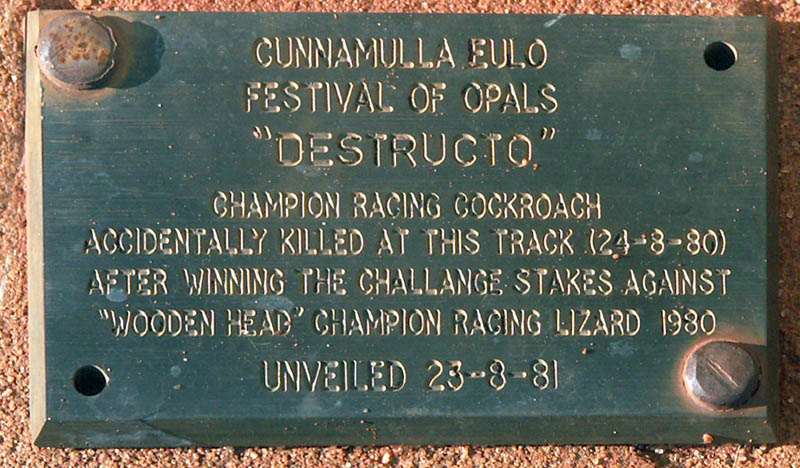 Cockroach Memorial