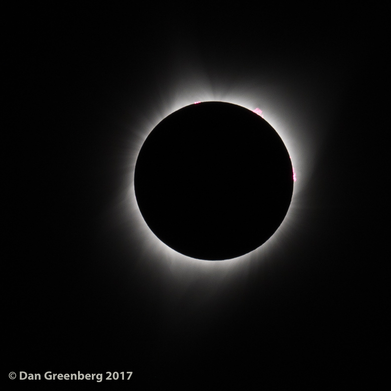 The Eclipse in Totality