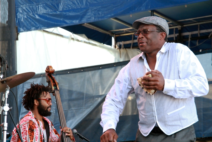 Herlin Riley and Russell Hall