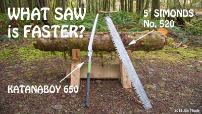 Katanaboy 650 or Traditional Saw?