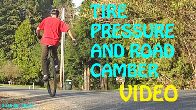 Camber and Tire Pressure