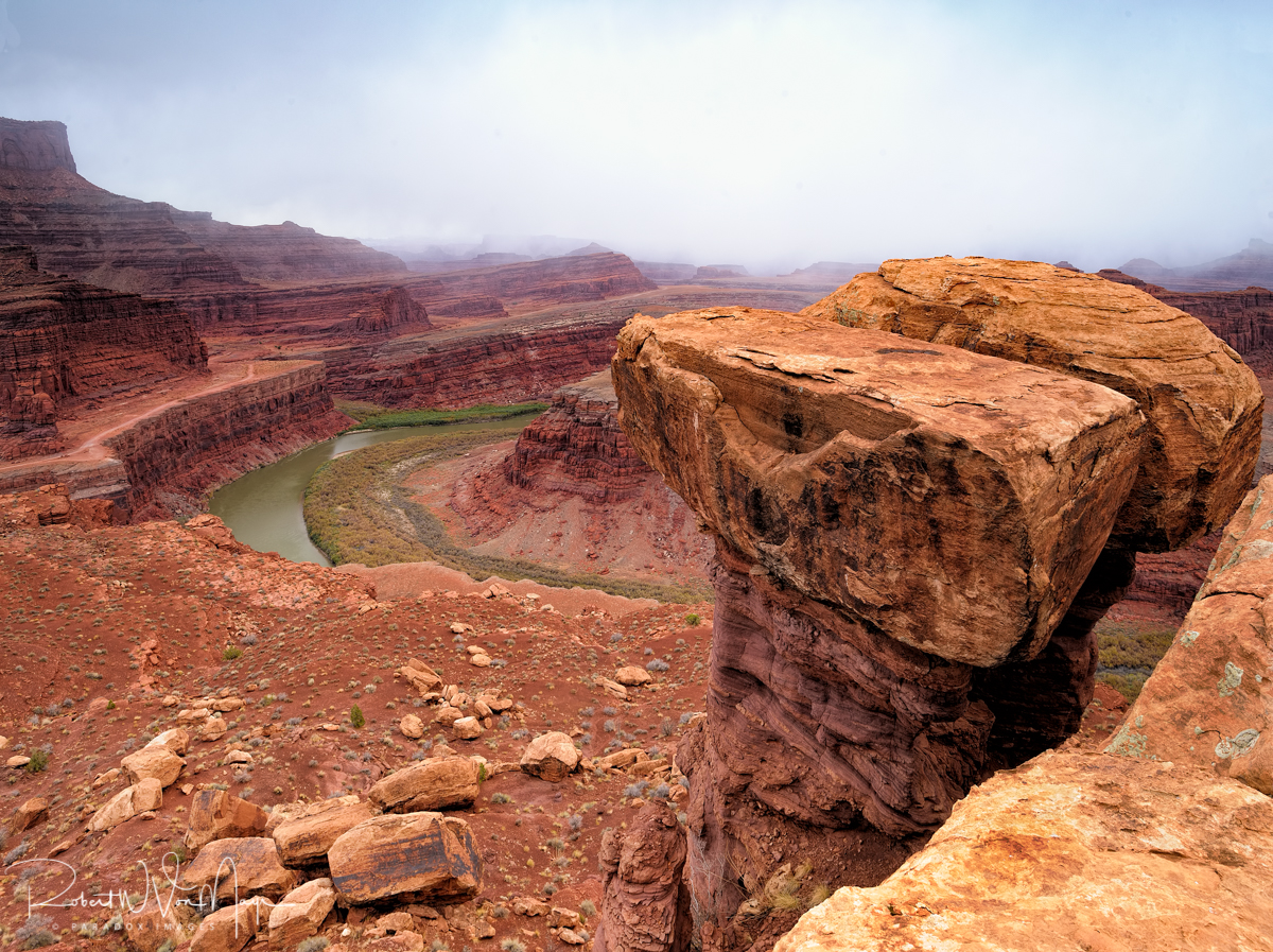 Balanced Rocks and the gooseneck