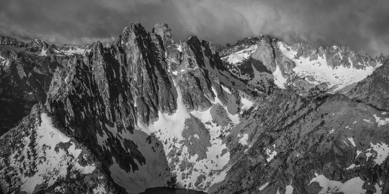 Heyburn Mountain, North Face<br>(Sawtooth-061707-468-4.jpg)