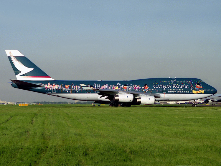 B747-400 B-HOX