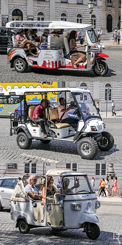 ... e os Tuk Tuks