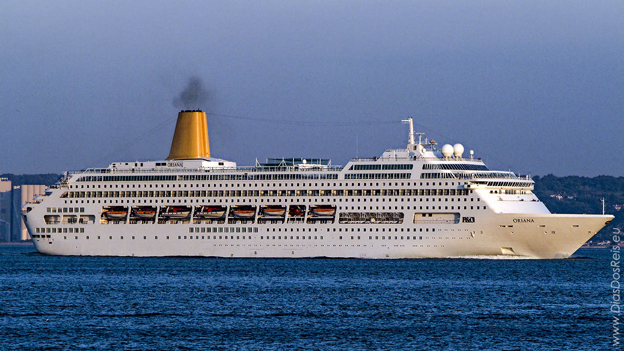 Navios de Cruzeiro - P&Os, 260 meters long, Oriana