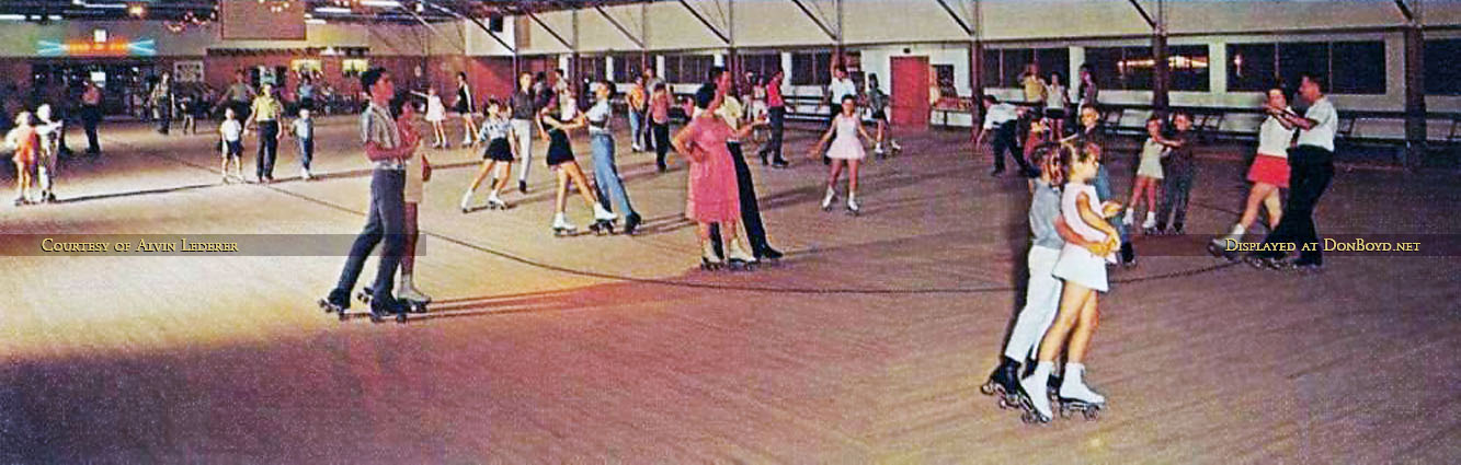 Roller Skating at roller rinks