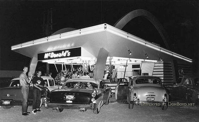 McDonalds in the early years (1957)