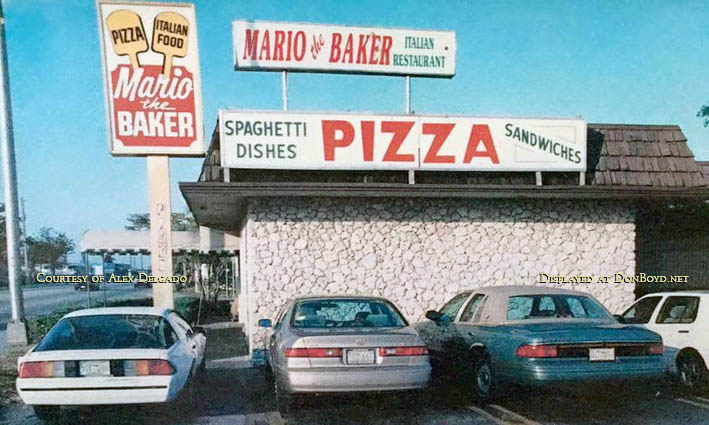 1980s - Mario the Baker Italian Restaurant on W. Dixie Highway in North Miami