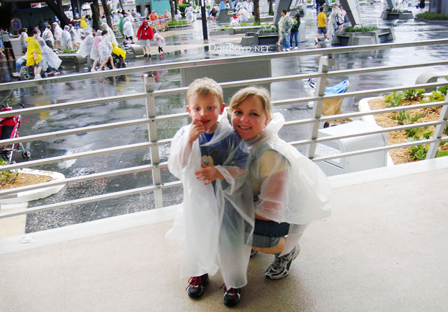 March 2010 - Kyler and Karen having fun at Walt Disney World