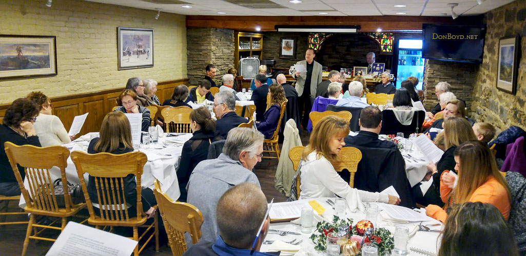 October 2015 - Esther Majoros Criswells Celebration of Life luncheon at the Union Grill in Washington, Pennsylvania