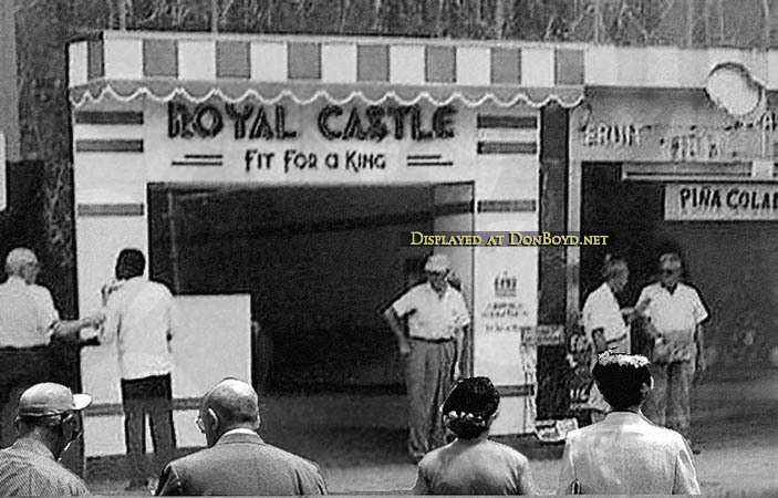 1969 - Royal Castle on Flagler Street, downtown Miami