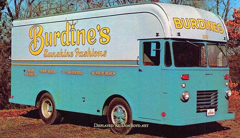 Late 1950s -a Burdines delivery truck 