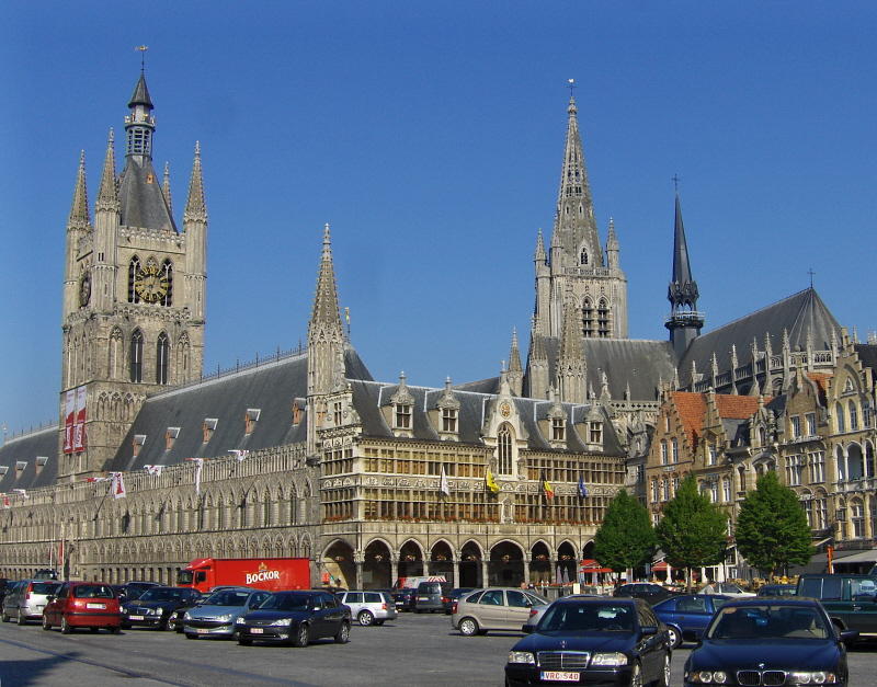 THE CLOTH HALL & THE TOWN HALL 