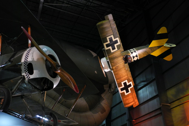 Fokker Dr. I triplane: One was used by World War Is top ace, Germanys Rittmeister Manfred von Richthofen, the Red Baron (7943)