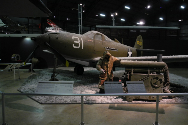 Bell P-39Q Airacobra: The P-39 was one of Americas first-line pursuit planes in Dec. 1941. 9,584 were made during WWII. (8116)