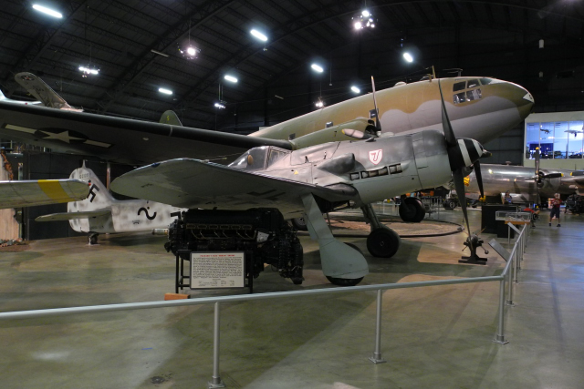 Focke-Wulf Fw 190D-9: One of Germanys best WWII fighter planes, it proved to be superior to Britains Mark V Spitfire. (8215)