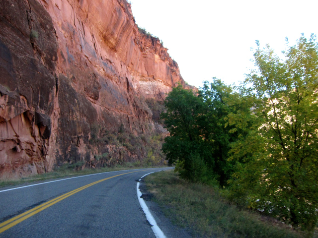 Heading north on CO-141 toward Gateway (6440)