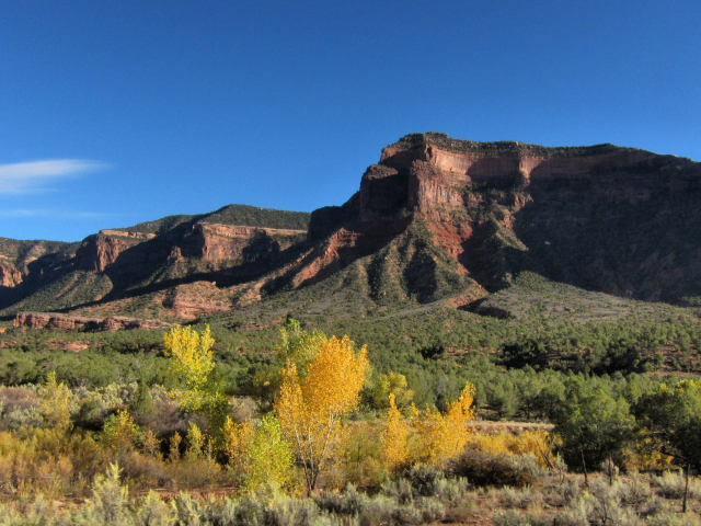 Heading north on CO-141 toward Grand Junction from Gateway (6583)