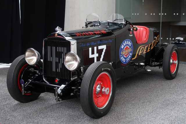 1929 Packard Model 626 racer, loan courtesy of Ralph Marano and the Marano Collection (0545)