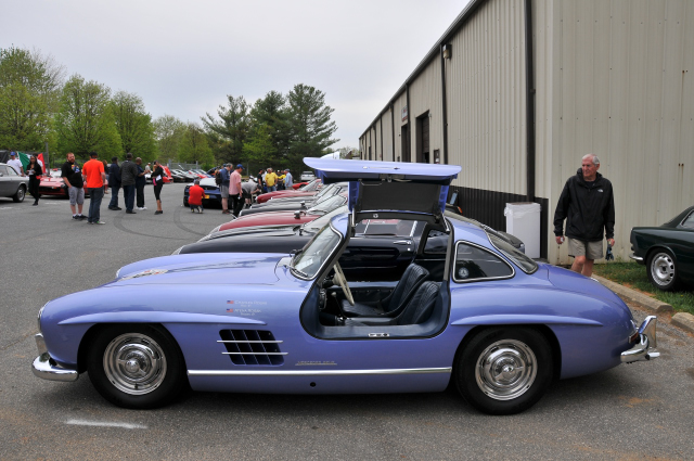 1954 Mercedes-Benz 300SL Gullwing with 2005 Mille Miglia stickers (5736)