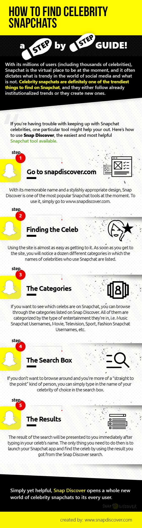 How to find celebrity Snapchats (a step by step guide)