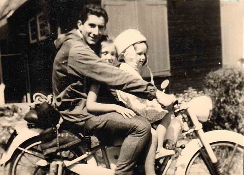 Jean, Claire et Odile sur Nocide 1962 - Dbuts de lpope Mahaut