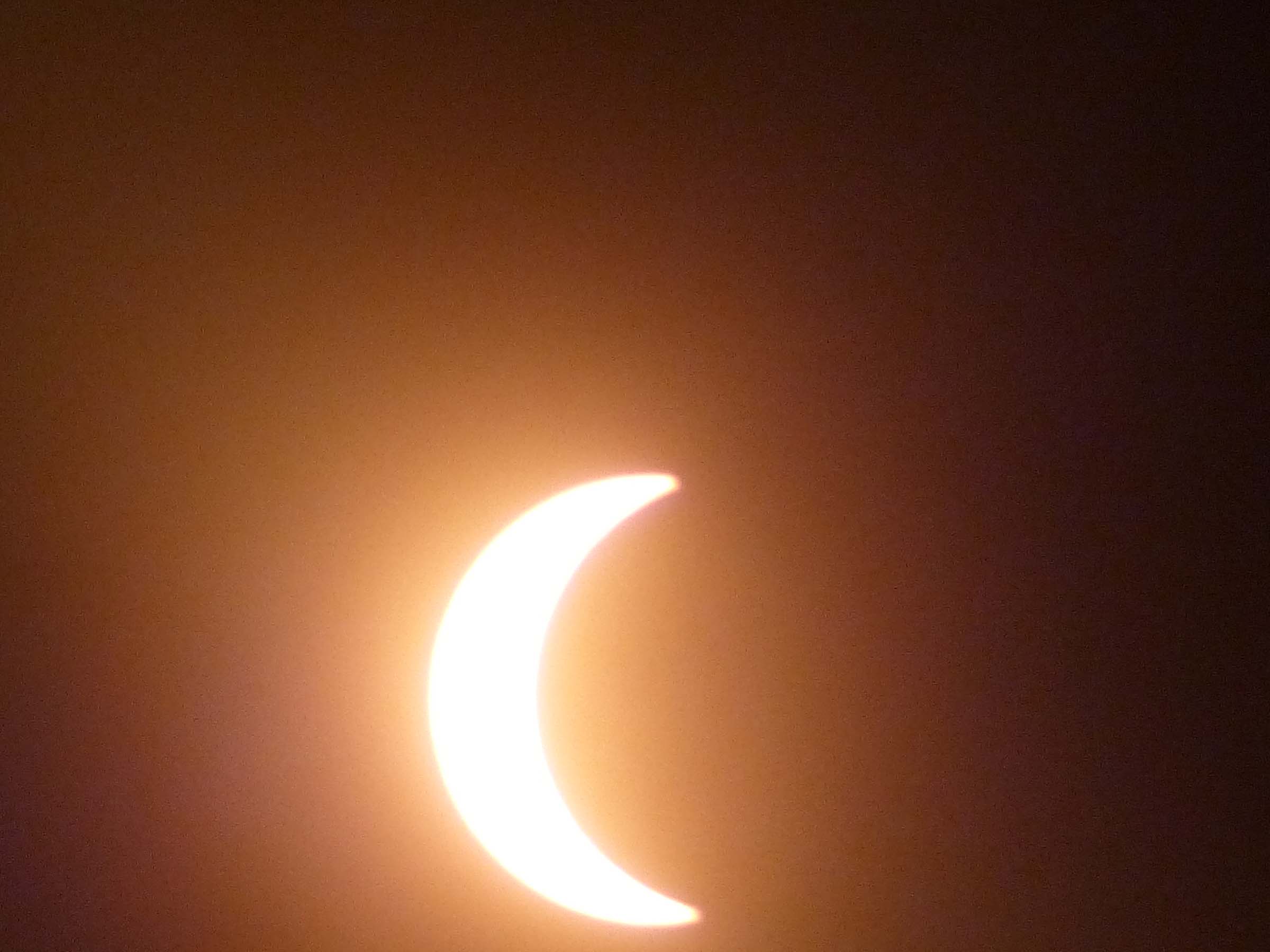 Eclipse from our patio