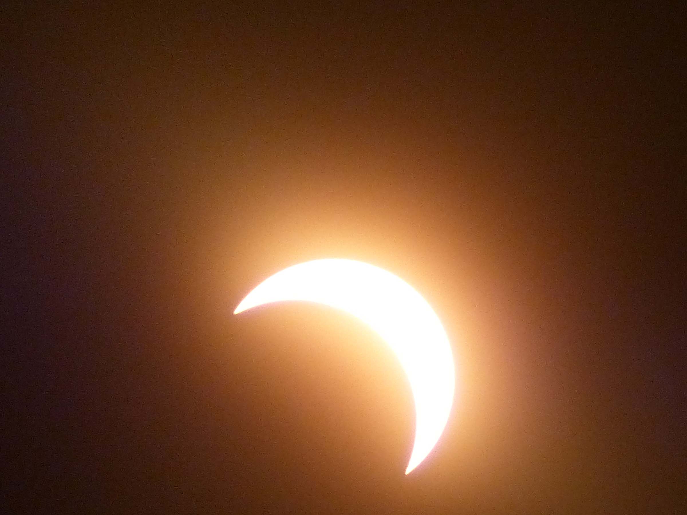 Eclipse from our patio