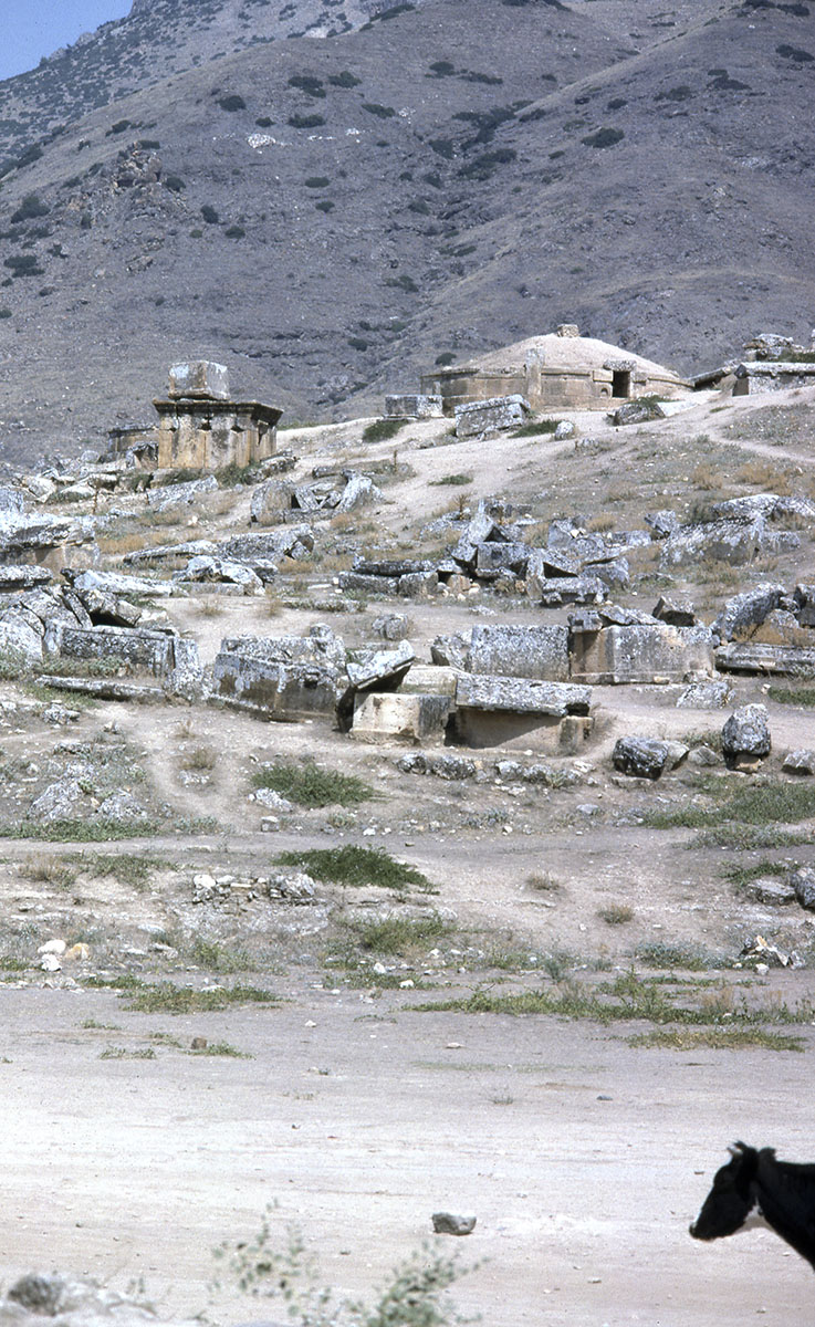 Hierapolis necropolis view