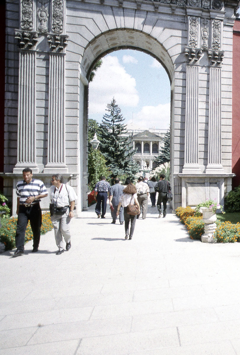 Entrance into the complex