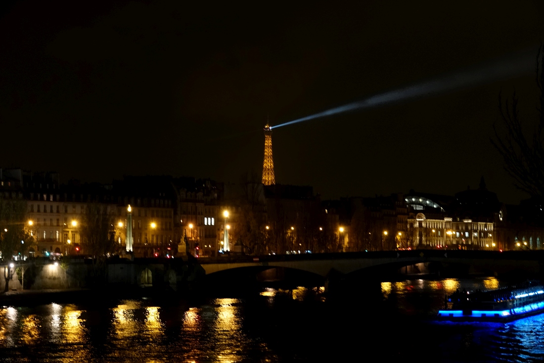 One of our better views of the Eiffel Tower