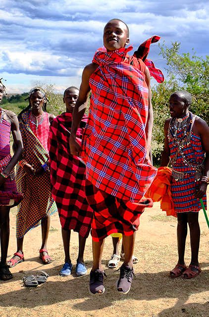 Leaping Maasai
