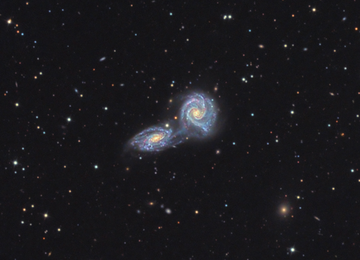ARP 271 Galaxies about to collide