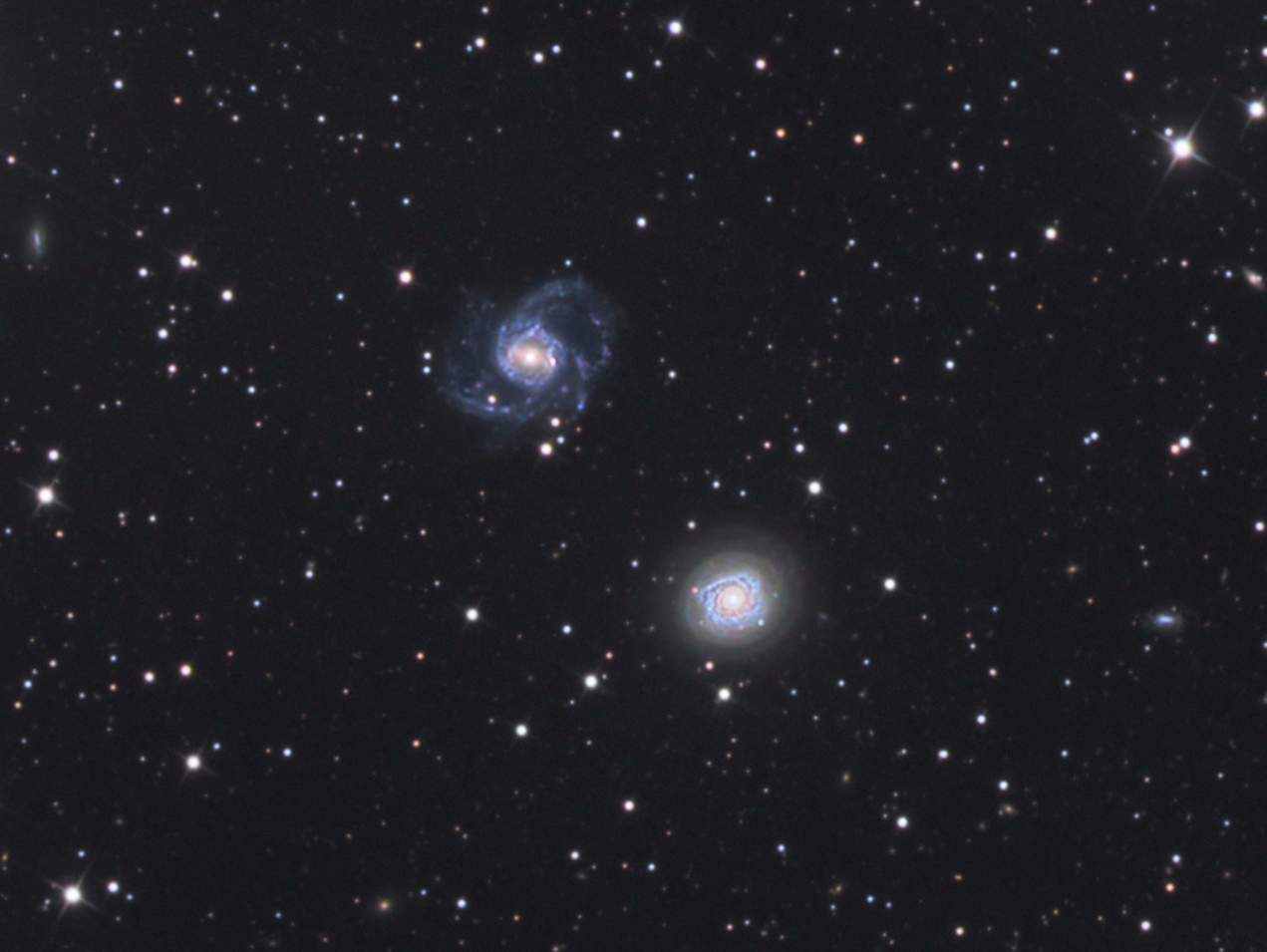 NGC 6935 & NGC 6937 in Indus