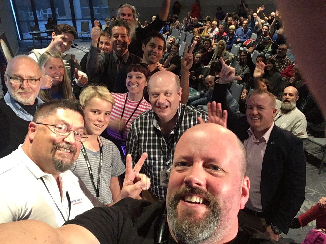 Star Stuff II speakers - selfie