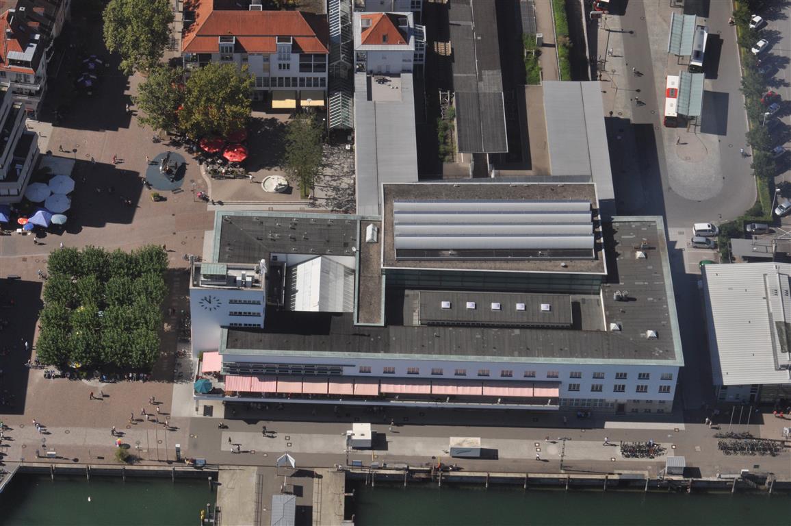 The old Port Station...is the new Zeppelin Museum 