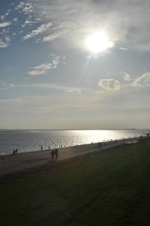 Sun over Jade Bay