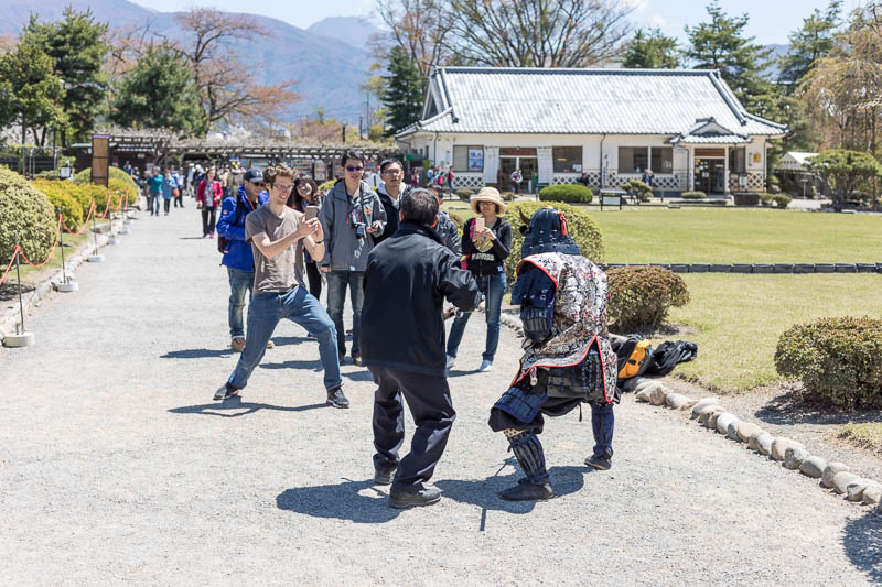 At Matsumoto Castle