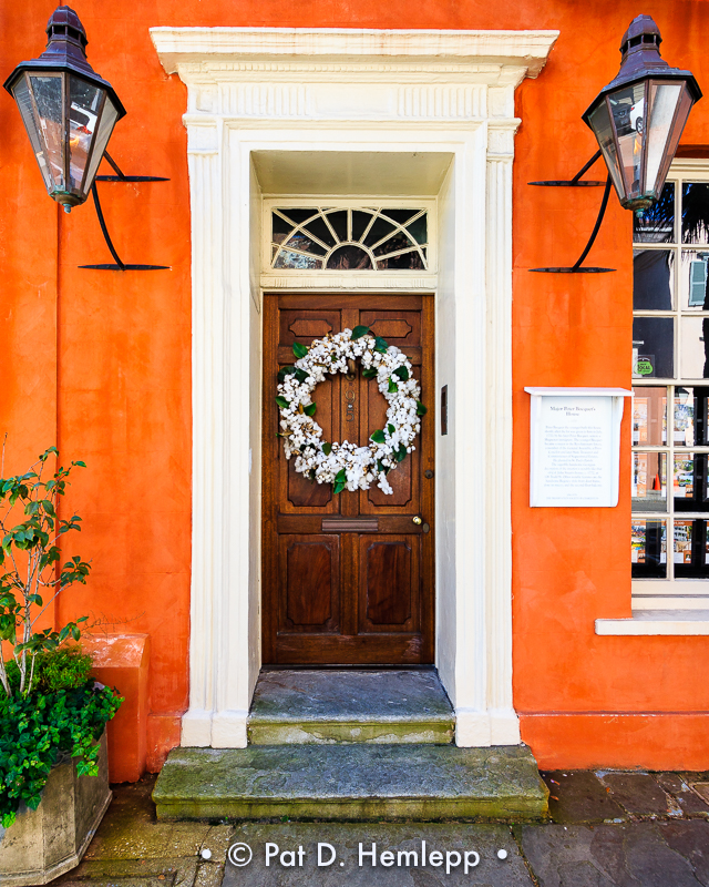 Colorful doorway