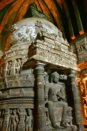 13 Ajanta Caves - Cave No. 26 6438