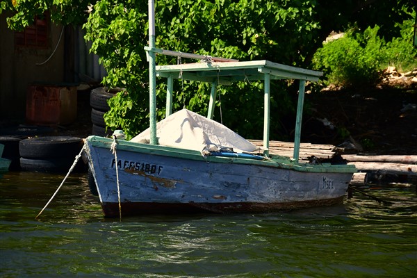 CUBA_3399 Boat at fishing village