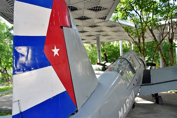 CUBA_5918 Cuban Marine plane - Museo de la Revolucion