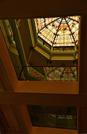 CUBA_6408 Hotel lobby skylight
