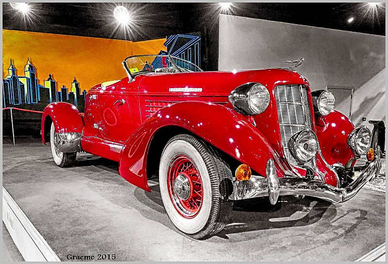 1936 Auburn 852 Supercharger Boat Tail Speedster