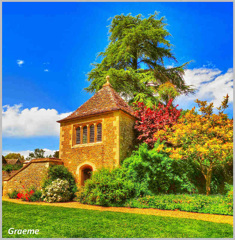 Gazebo and Greenery