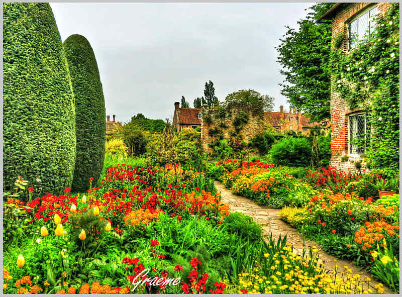 South Cottage and Wonderful Array of Flowers